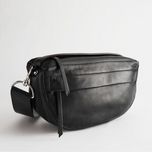 & Other Stories Soft Leather Crossbody Purse